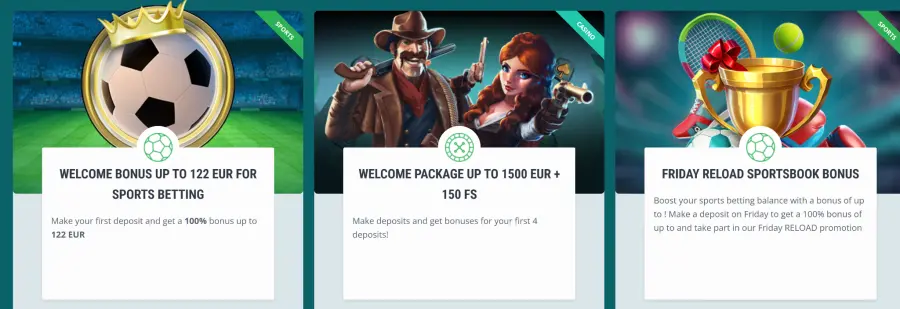 22Bet online casino